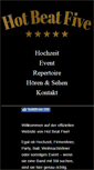 Mobile Screenshot of hotbeatfive.com